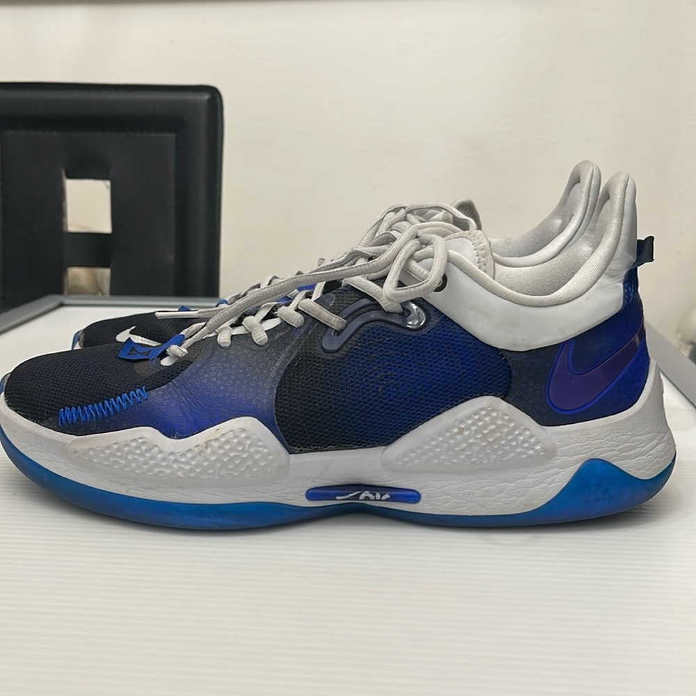 NIKE PLAYSTATION x PG 5 EP RACER BLUE SNEAKERS MENS SIZE 13